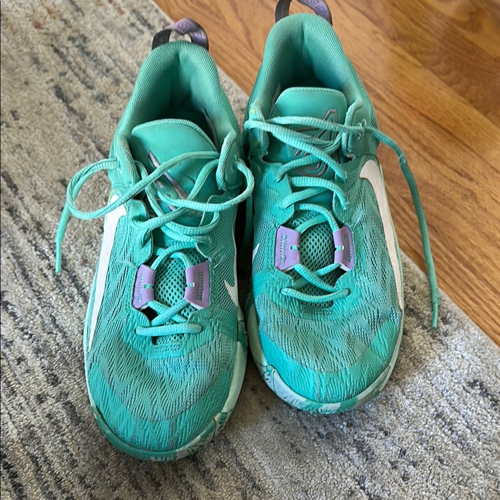 Nike Teal and Lavender Sneakers